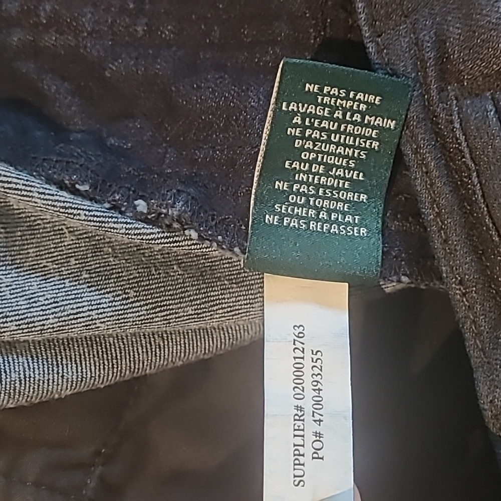 RALPH LAUREN SAILOR MARINE WIDE LEG JEANS - Picture 7 of 10